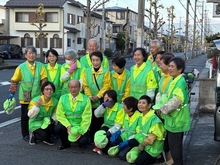 草津ほほえみの会チューリップ植えの写真