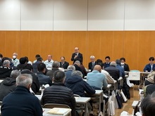 令和8年産生食用米の生産の目安等の情報提供説明会の写真