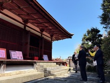 芦浦観音寺春の一般公開の写真