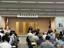町内会長全体説明会の写真