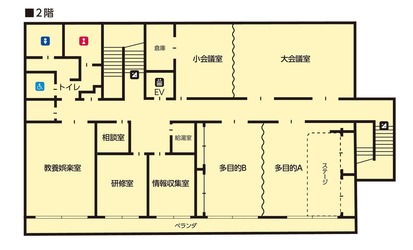 2階配置図