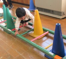 運動遊びの様子