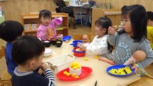 2歳児の遊びの様子