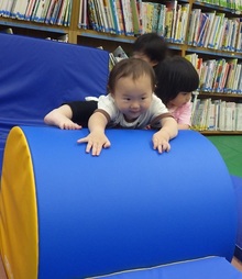運動遊びの写真