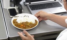 できあがったカレー