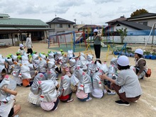 避難訓練の写真1