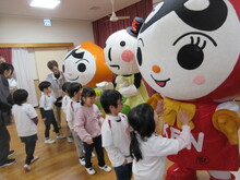 あゆみちゃん、まもるくん、たまちゃんにお別れ