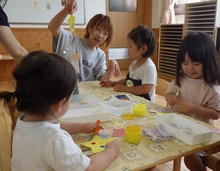 お星さまを作っている