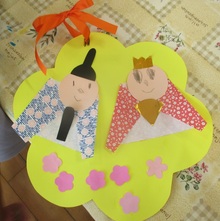 ひなまつり製作の作品