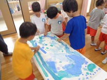 色のつき方の違いを感じている写真