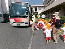 バスの乗ります。