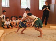 相撲遊びの写真